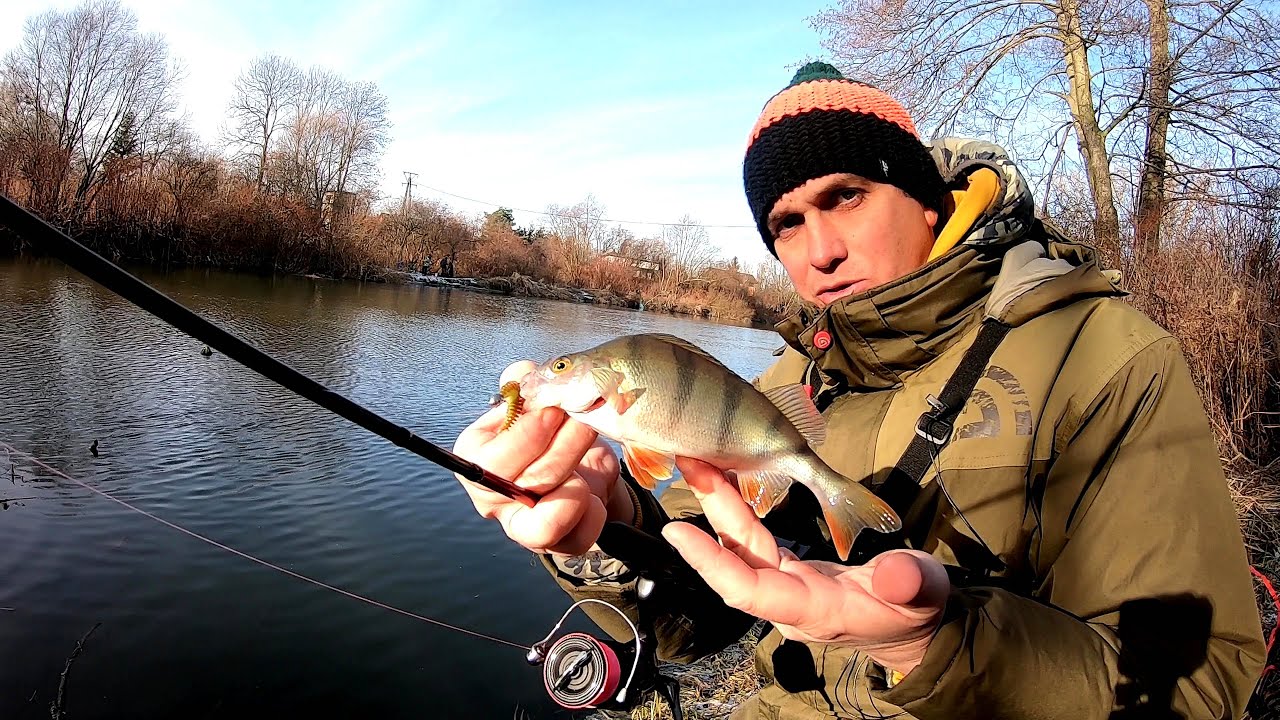 OKOŃ w STYCZNIU na spinning | TANTA z AliExpress | Ultralight Fishing.
