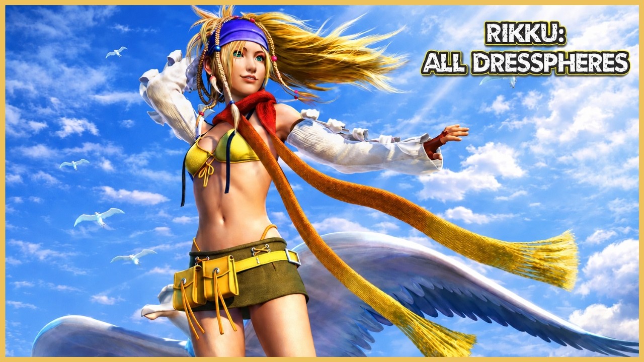 Final Fantasy X-2: HD Remaster – Rikku: All Dressphere Transformations (PS5)