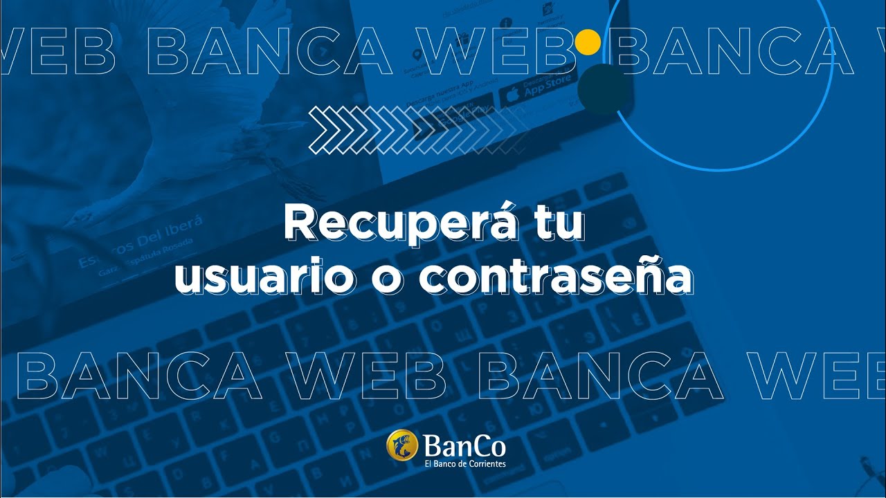 Recuper&aacute; tu usuario o contrase&ntilde;a en simples pasos