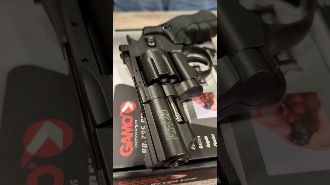 Gamo PR725 Co2 Revolver #airgun #revolver357 #revolver38 #gamorevolver