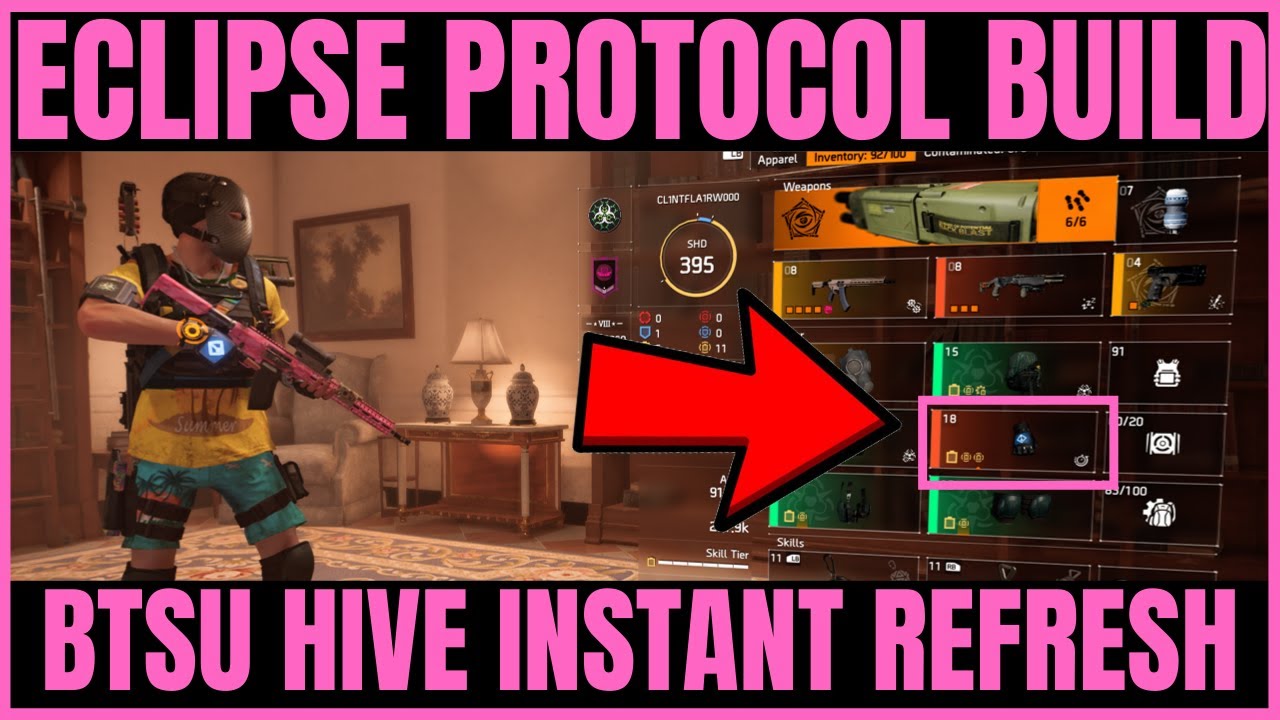 The Division 2 BTSU ECLIPSE PROTOCOL SHOCK BUILD!!