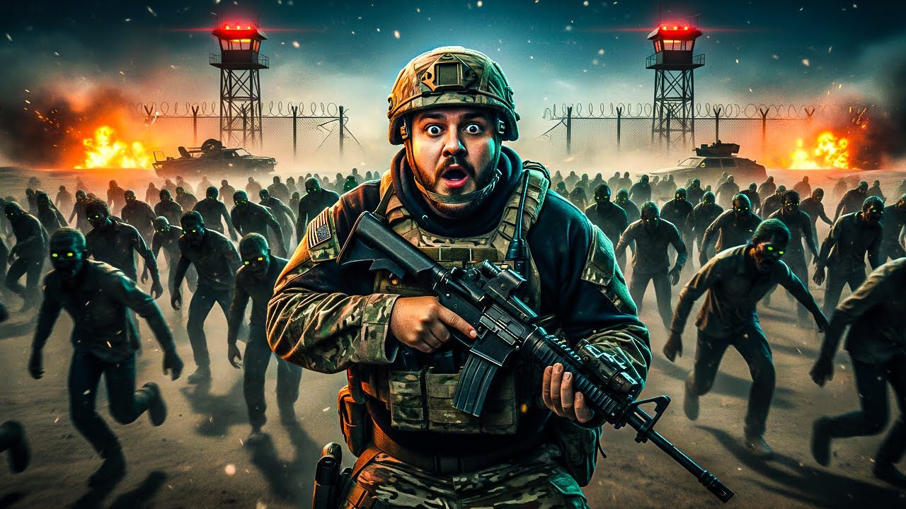 هجوم الزومبي على الحدود العراقية السورية 🧟‍♂️🔥 | رعب!!