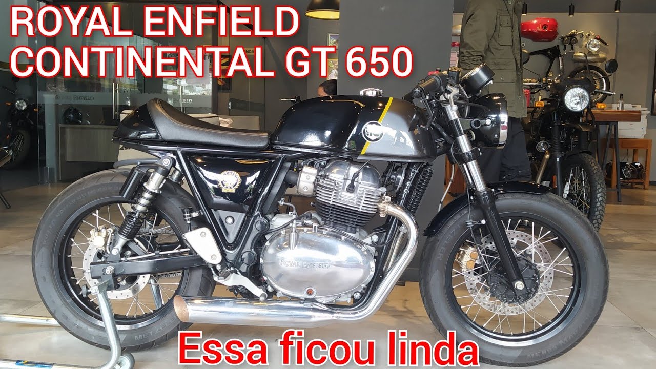 Royal Enfield Continental Gt 650 CUSTOMIZAÇÃO TOP