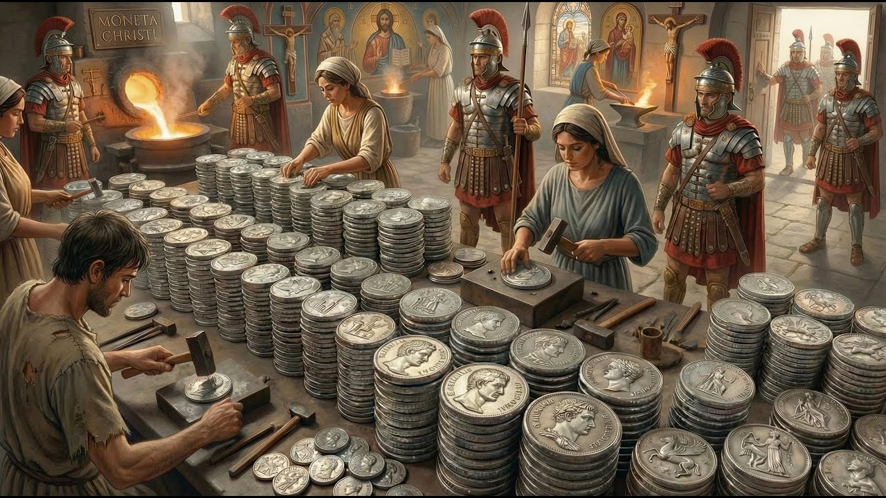 Inside the Roman Silver Denarius Mint: How Money Was Made in Jesus’ Era (Full Process)