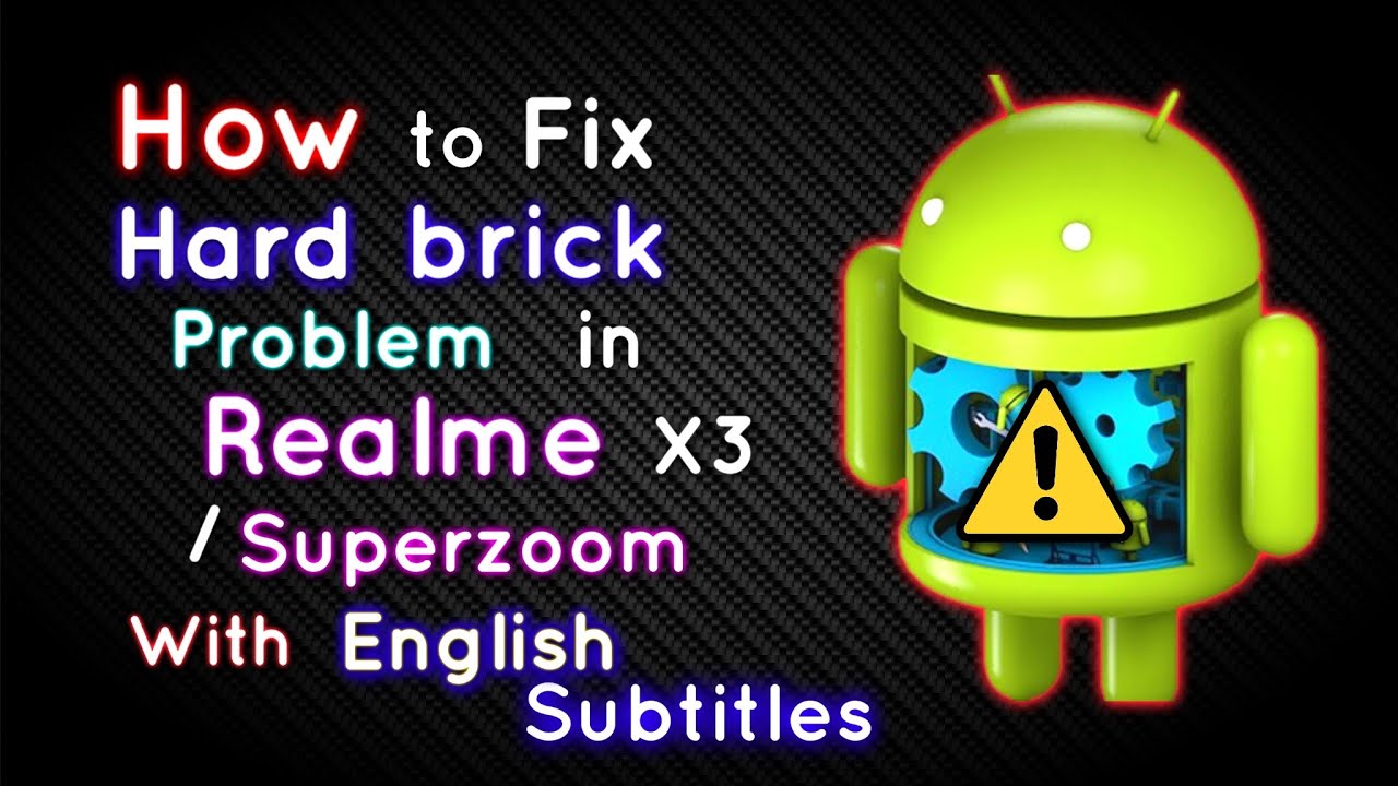 How to fix Hard brick | Bootloop on Recovery | Easy mehtod | Ft. Realme X3 / Superzoom