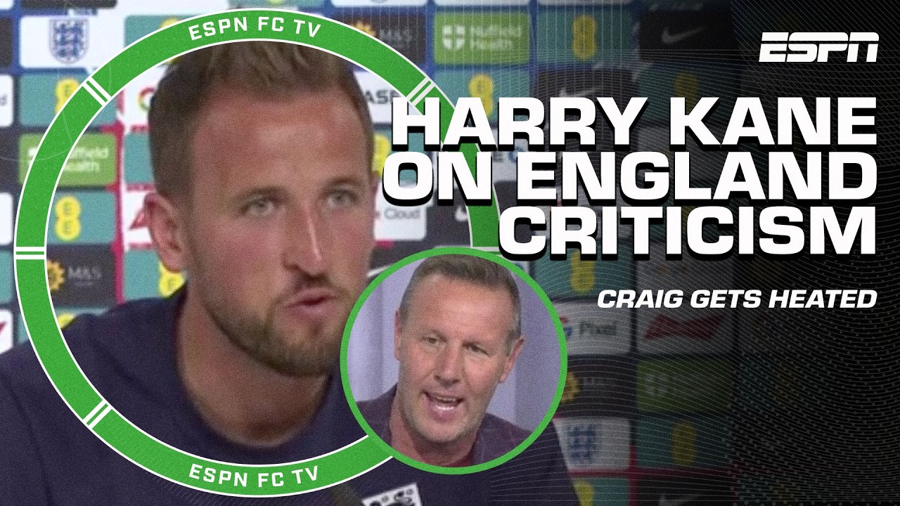 'GET OVER IT!' 😳 - Craig Burley after Harry Kane's comments on England criticism | ESPN FC