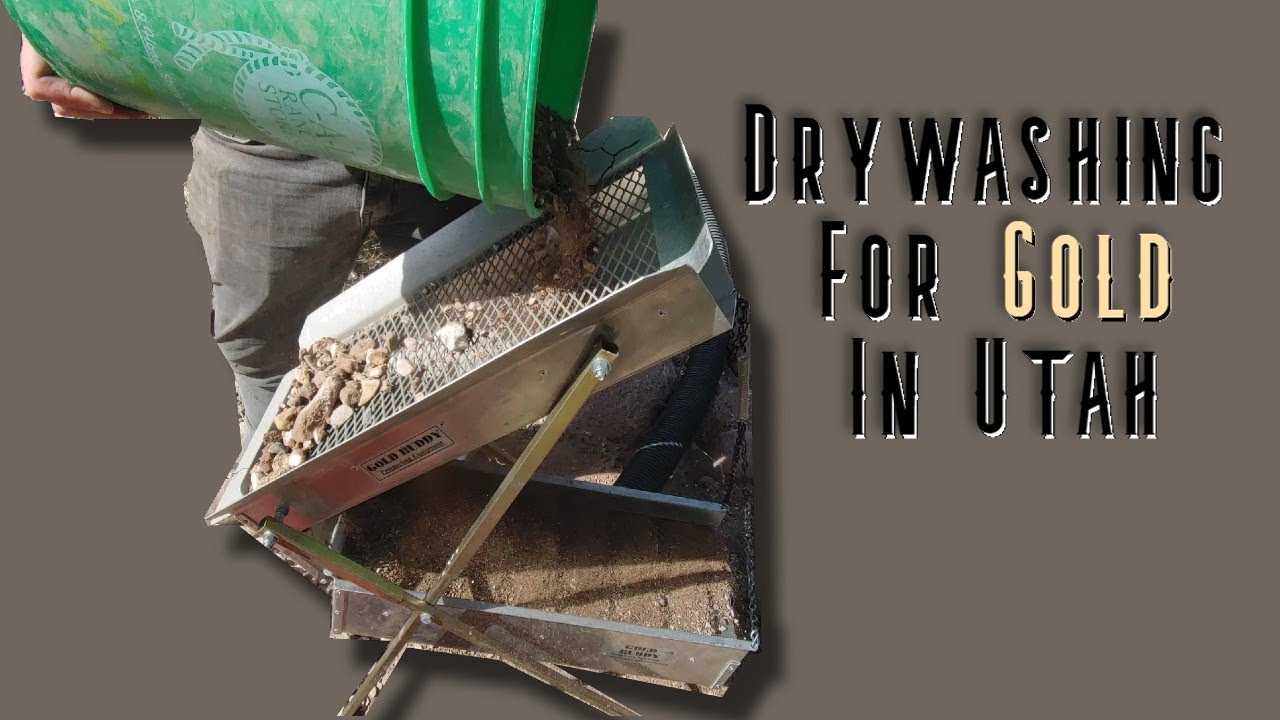 Drywashing for Gold in Utah