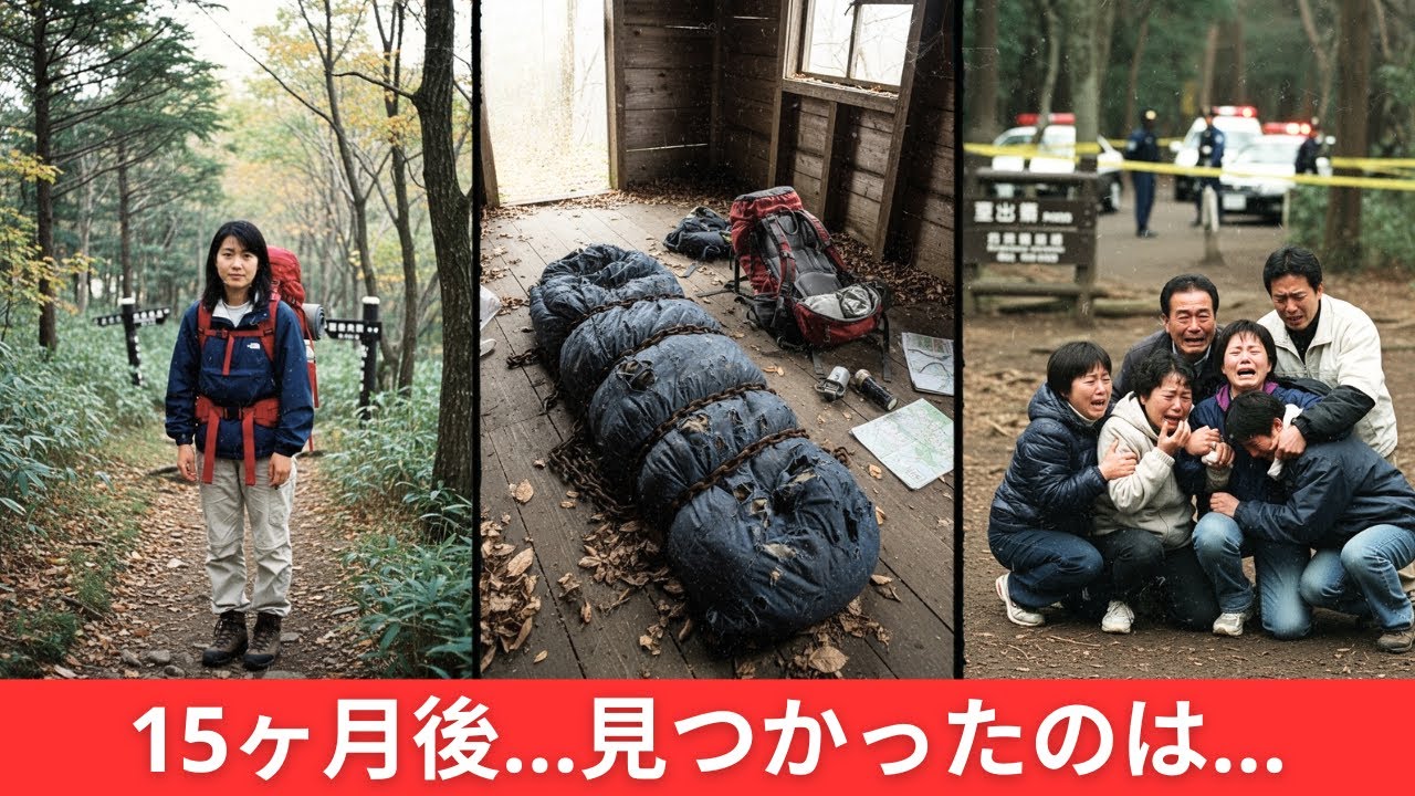 1999年、高尾山の登山道で女性が行方不明に — 15ヶ月後、廃屋の小屋で何かが発見された