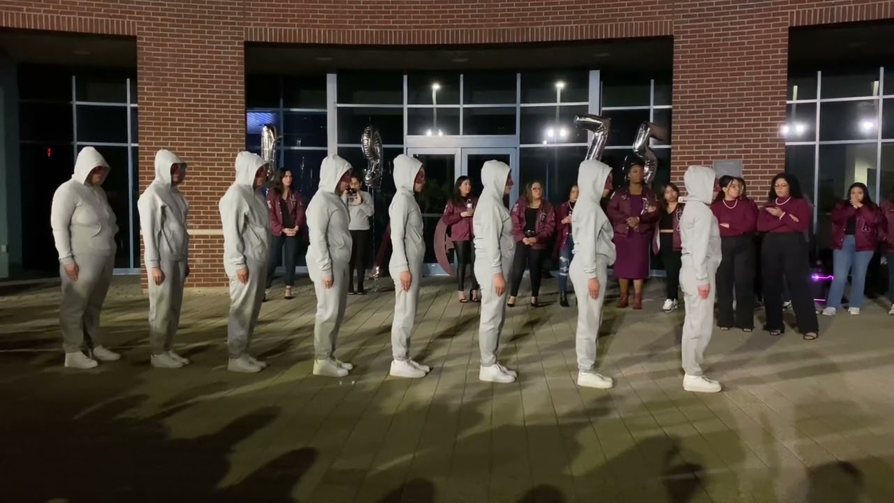 Latin Sorority Incorporated.  New member presentation.                         LAMBDA THETA ALPHA
