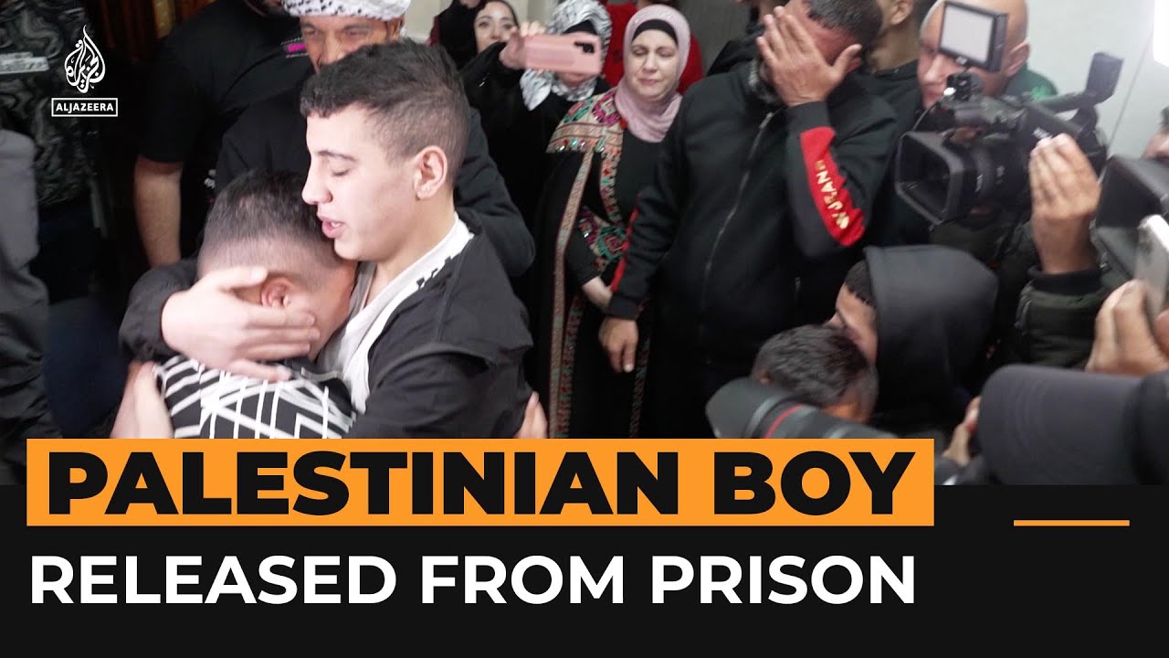 Palestinian boy released from Israeli prison returns home | Al Jazeera Newsfeed
