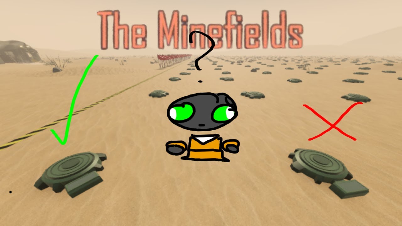 NO PISES LA MINA💣 Roblox Minefields