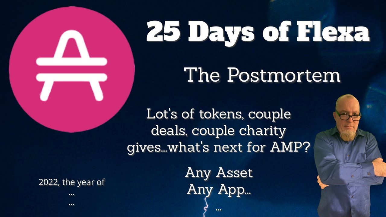 AMP Token - 25 days of Flexa Postmortem...time to use OPM folks!