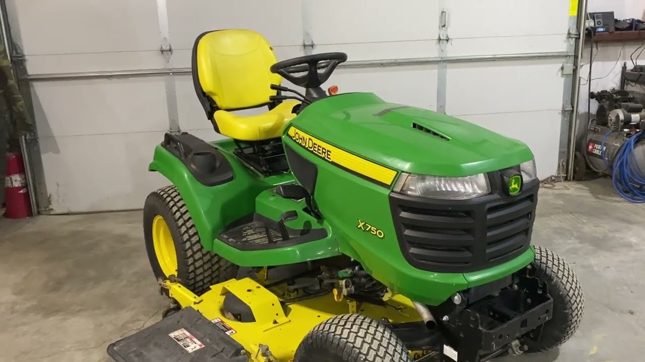 SOLD John Deere X750 (60”) Diesel Garden Tractor