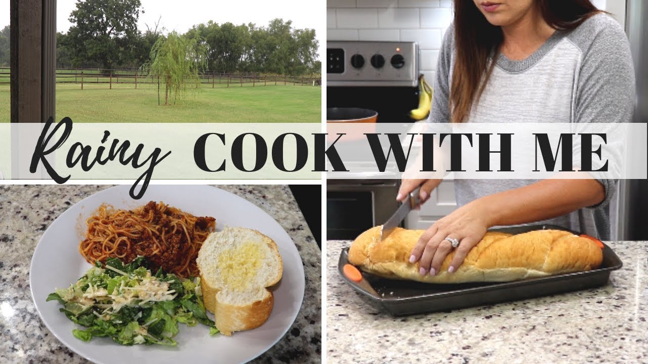 RAINY COOK WITH ME | SOLO COOKING | EASY &  FAST DINNER
