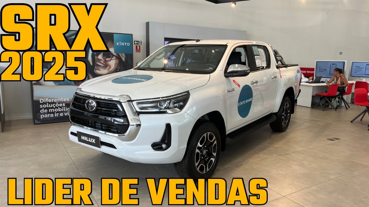 NOVA HILUX SRX 2025! A MELHOR CAMINHONETE DO MERCADO NA VERSÃO TOP DE LINHA! Avaliação completa 