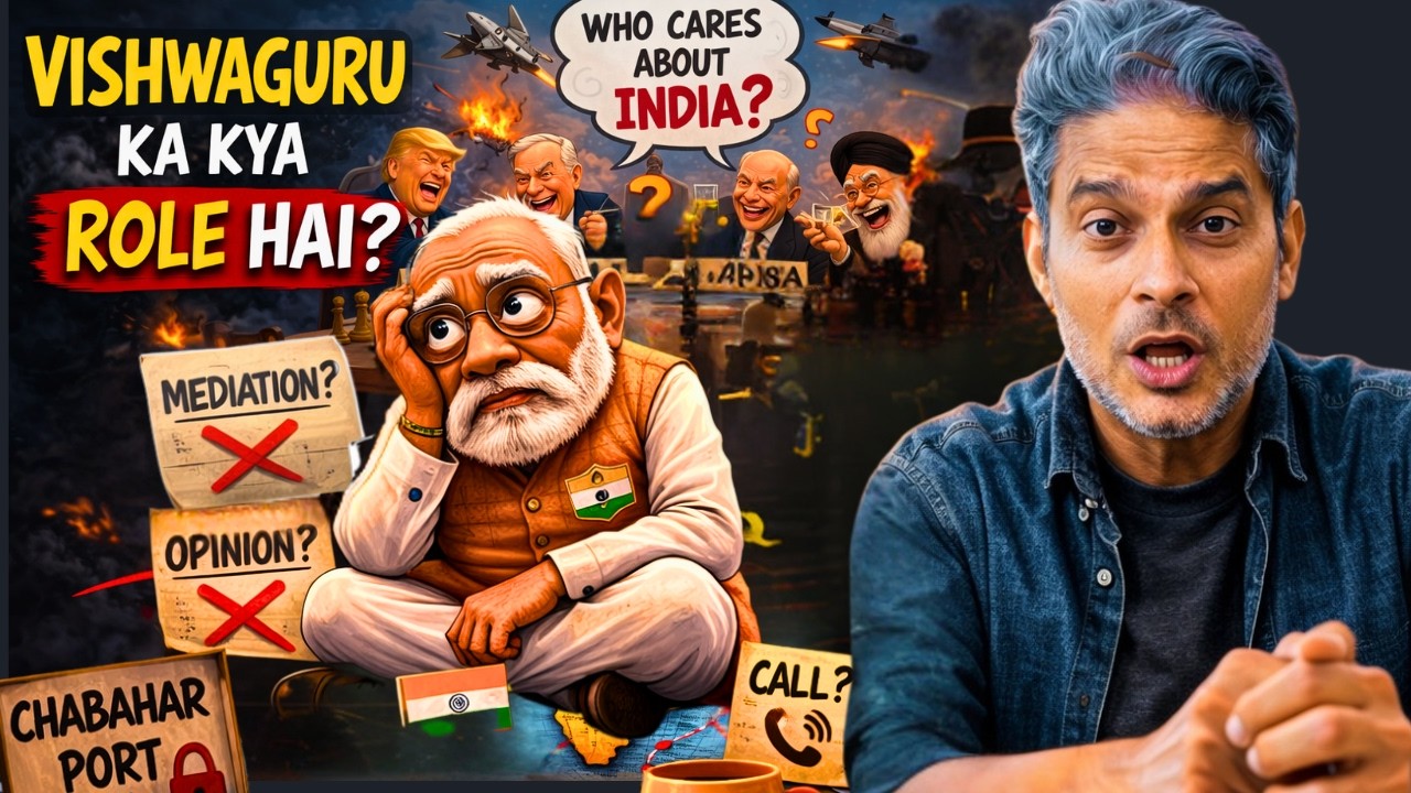 Bharat Ek Mauj | Iran Israel US War & Modi’s Missing Voice