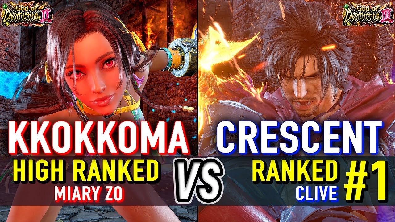 T8 🔥 KKOKKOMA (Miary Zo) vs CRESCENT (#1 Ranked Clive) 🔥 Tekken 8 High Level Gameplay