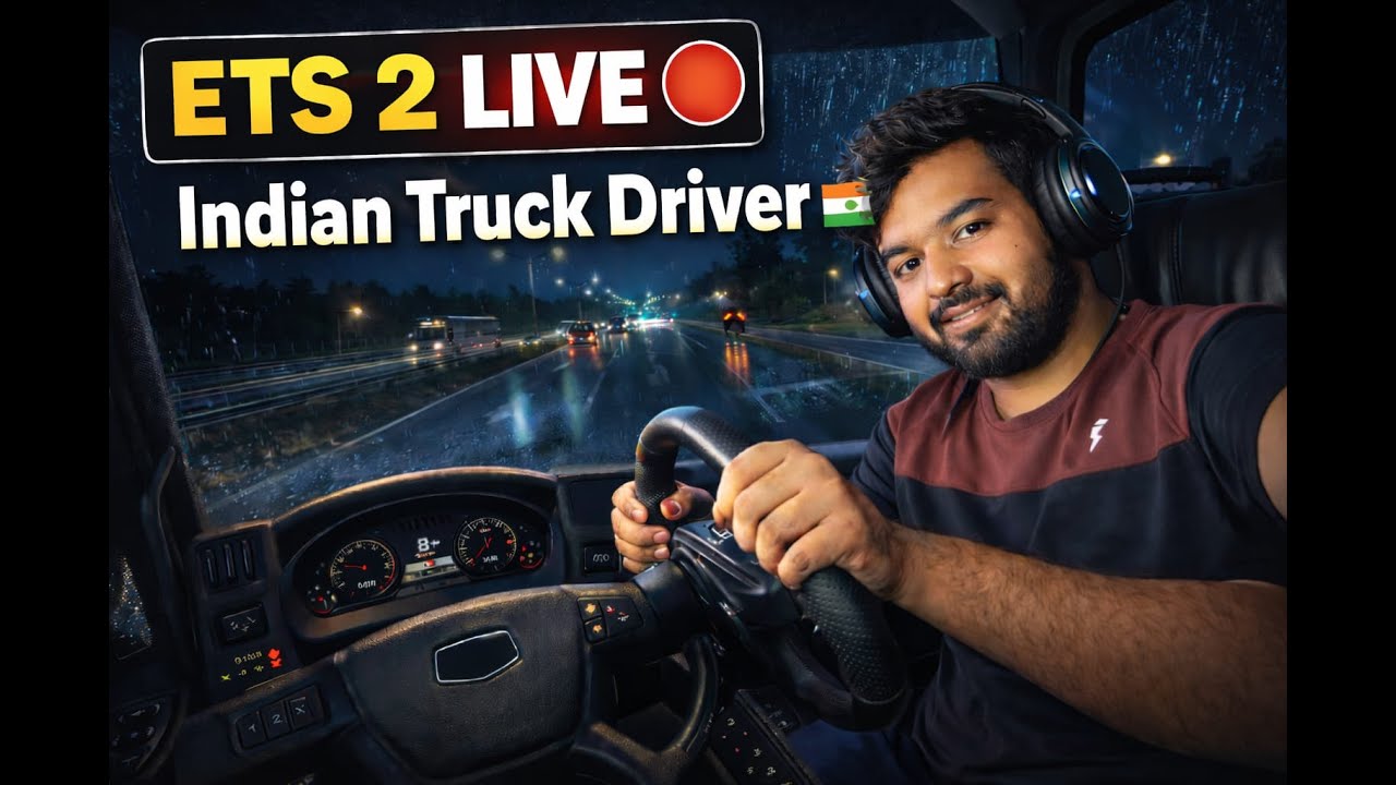 🔴 ETS2 Live | Game Live logi🔴 #ets2 #truckingsims #livestreaming #indianbus #ytshorts