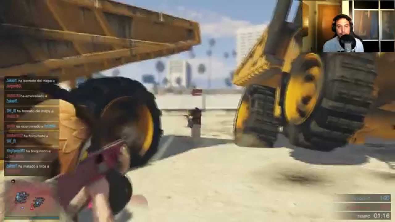 GTA V UN DIA DE PLAYA Y A MATAR!! PARTIDA A MUERTE xFaRgAnx