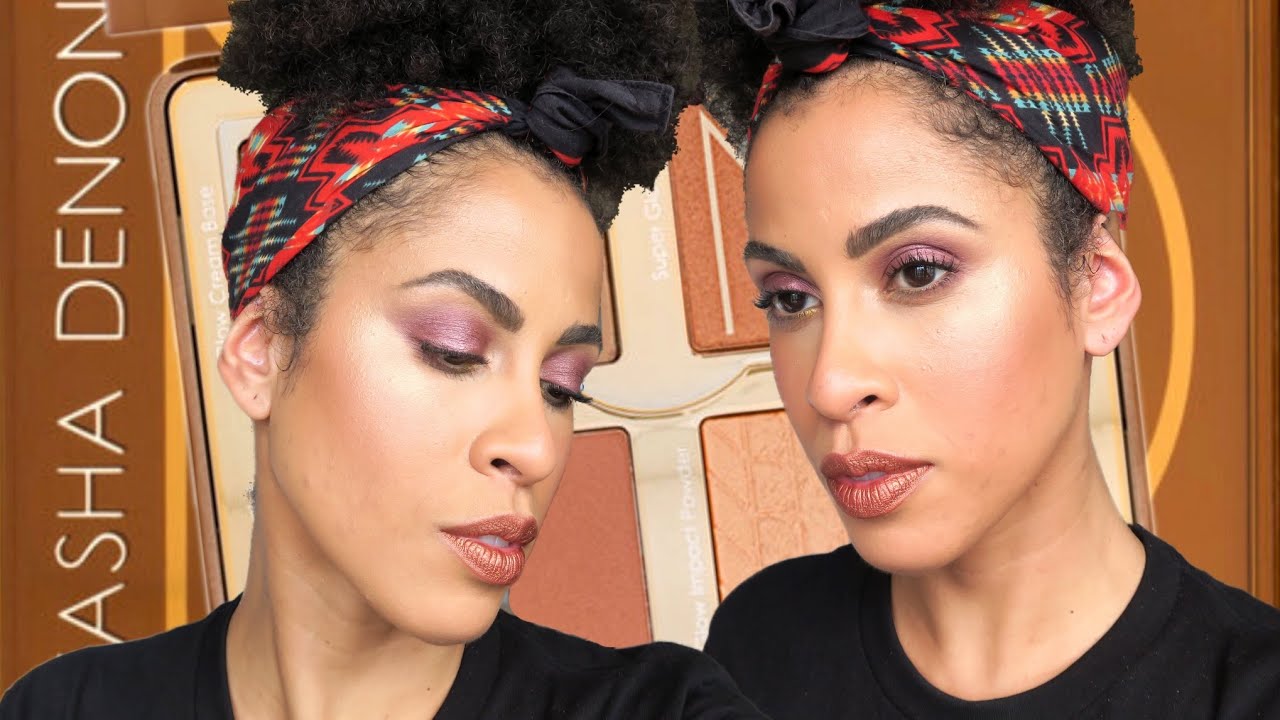 NATASHA DENONA TAN BRONZE + GLOW PALETTE | 1ST IMPRESSIONS, SWATCHES, + DEMO | kinkysweat