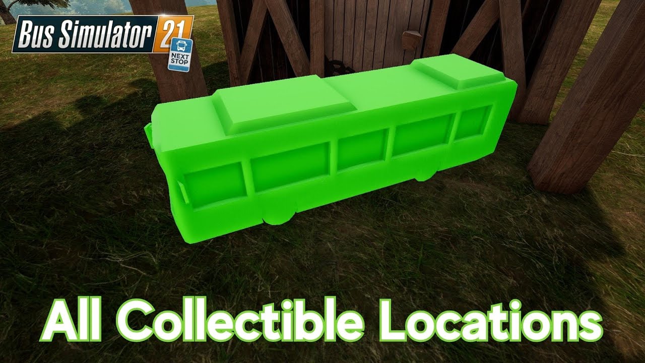 All Seaside Valley Collectible Locations - Bus Simulator 21