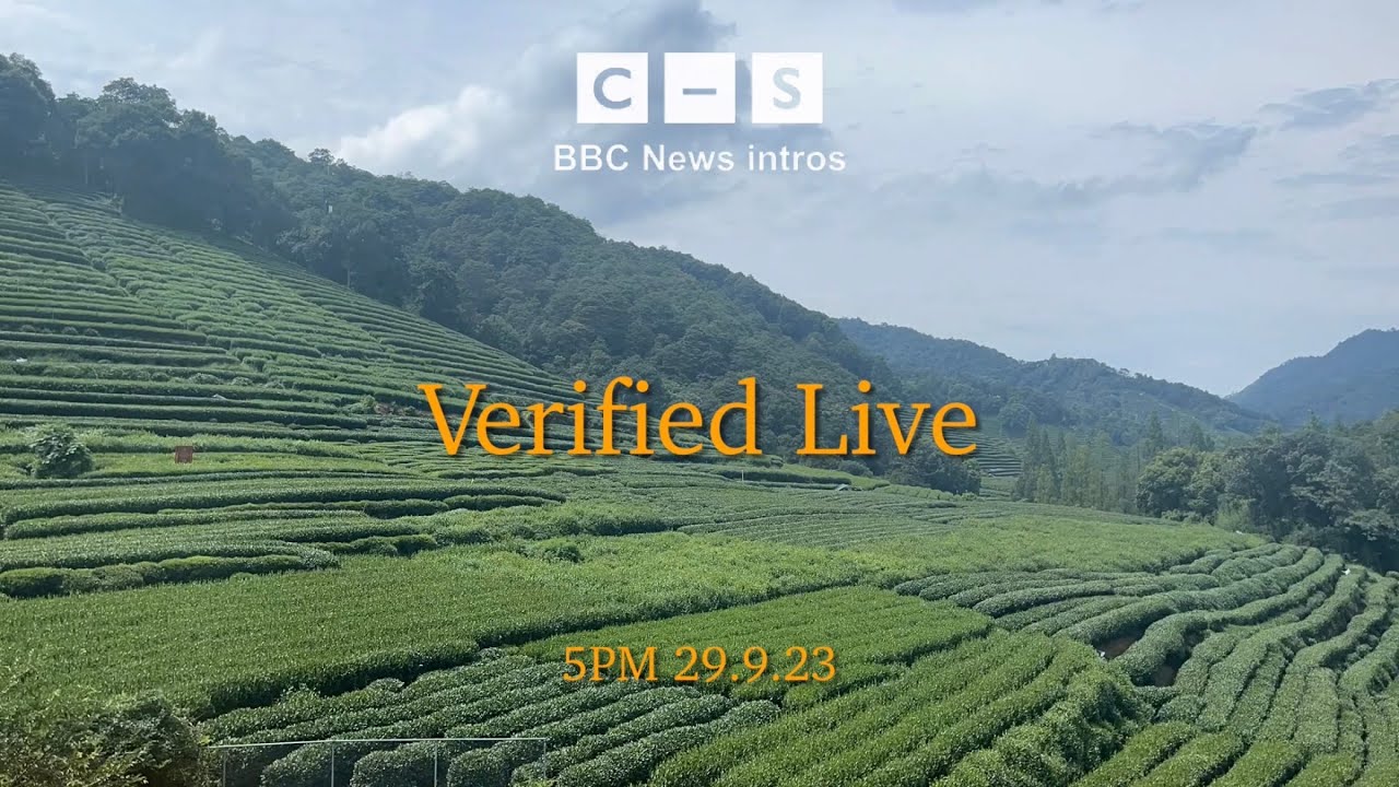 BBC Verified Live intro 5pm 29.9.23