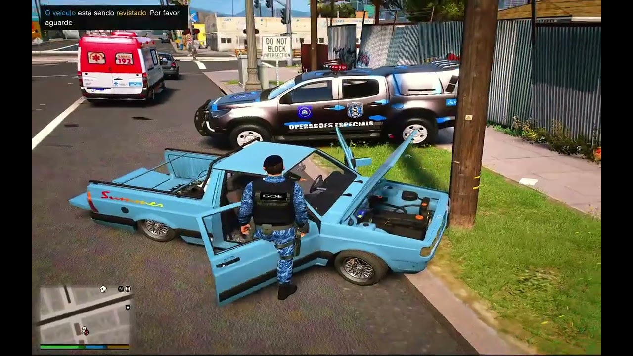 GTA V LSPD PATRULHAMENTO COM A GCM GOE PMBA