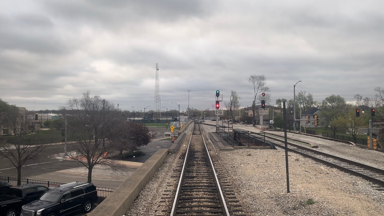 Metra Rock Island Cab Car Ride on Train #704 From Joliet to Chicago!