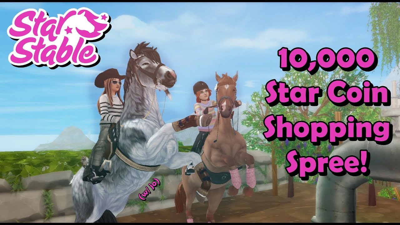 10,000 Star Coin Shopping Spree with Rachel Grayhill / Star Stable Online