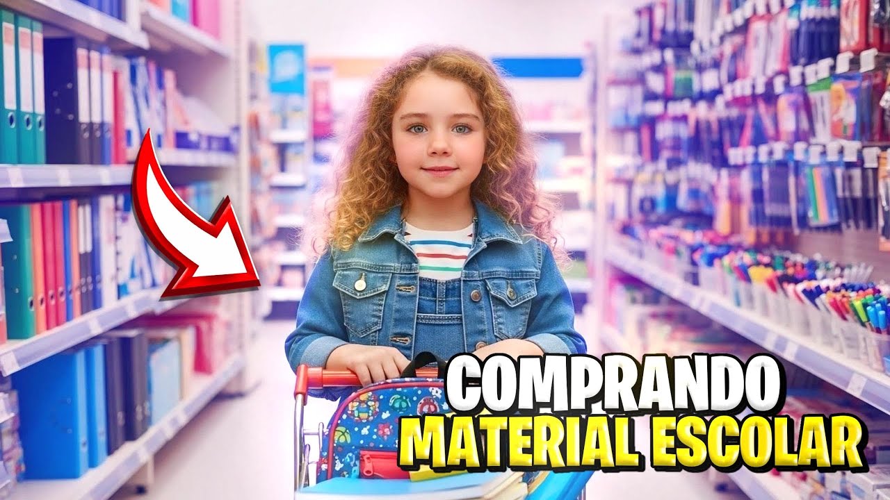  DIVA COMPRANDO SEUS MATERIAIS ESCOLARES 2026