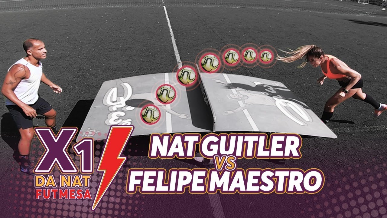 Futmesa: Felipe Maestro x Natalia Guitler (Rolou polêmica!!) - #X1daNat | Canal Zico 10