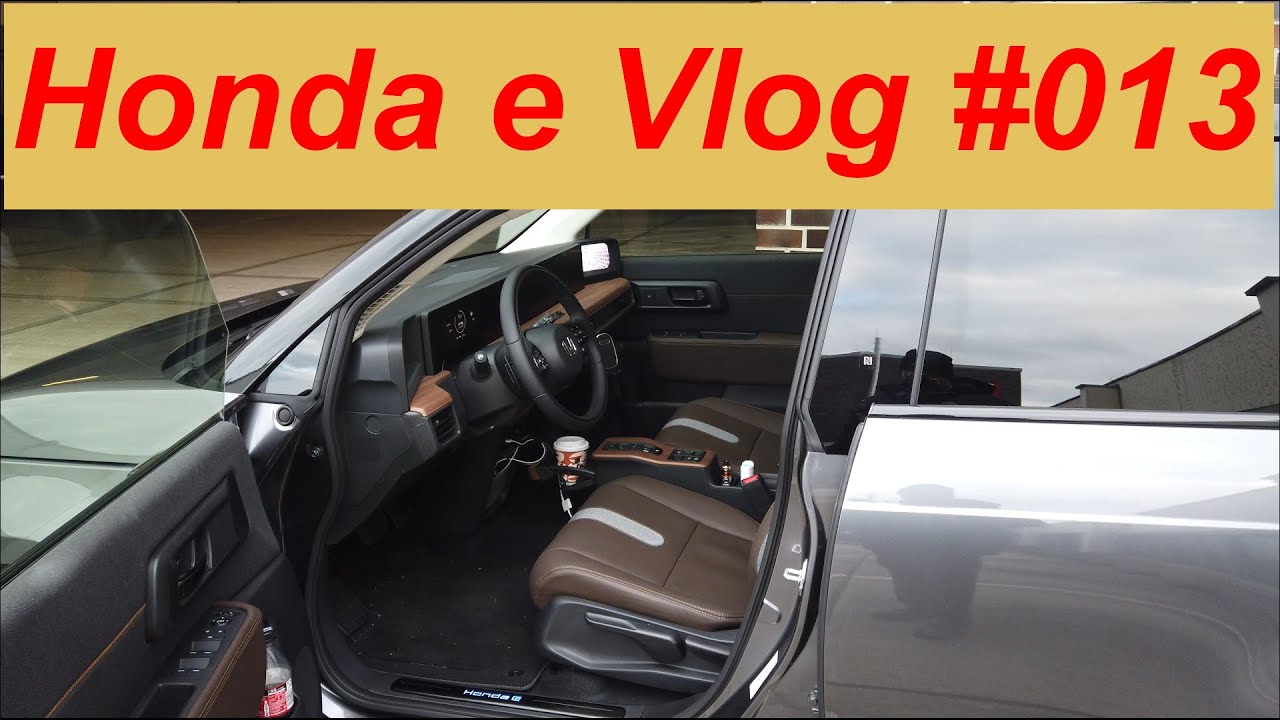 Schalter, Hebel, Knöpfe, Kameras | Honda e Vlog #013