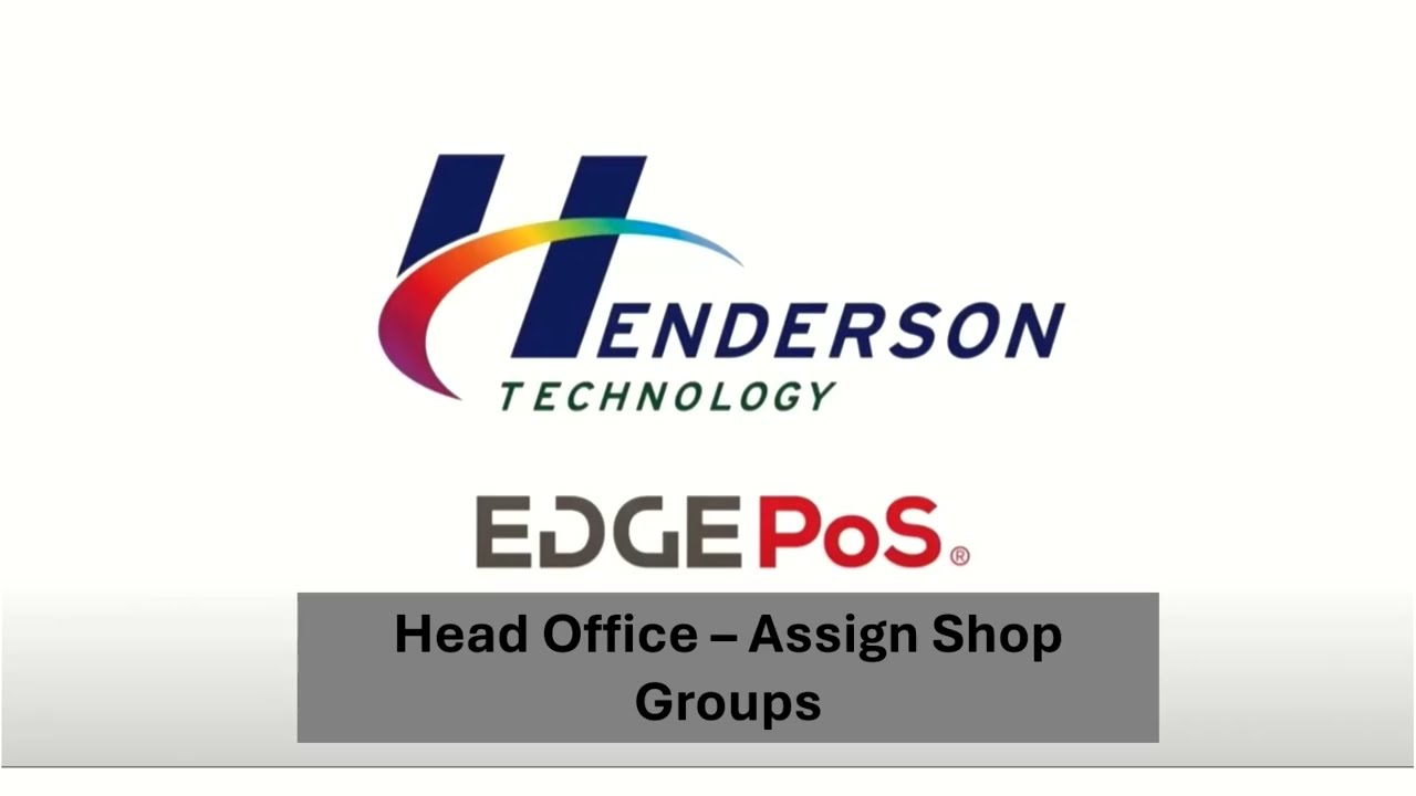 Head Office - Assign Shop Group