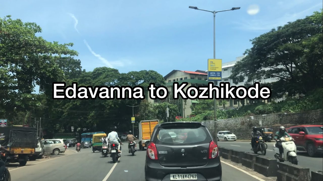Driving from Edavanna to Kozhikode | 4K | Kerala | India