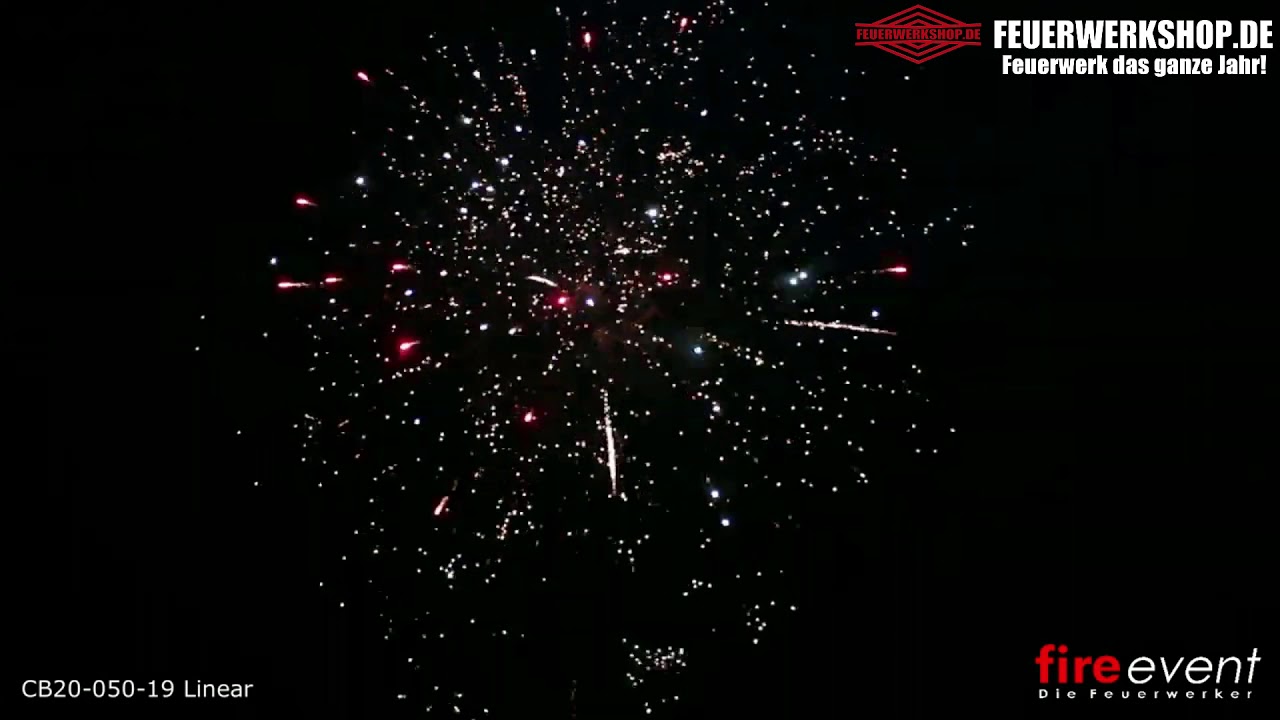 Linear - 100 Schuss Verbundfeuerwerk von FireEvent