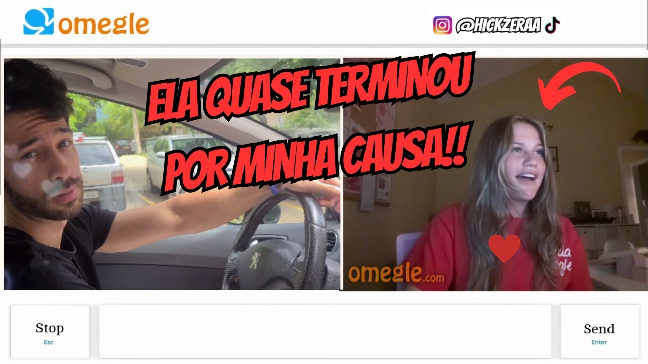 Conquistei as GRINGAS de carro no Omegle!!