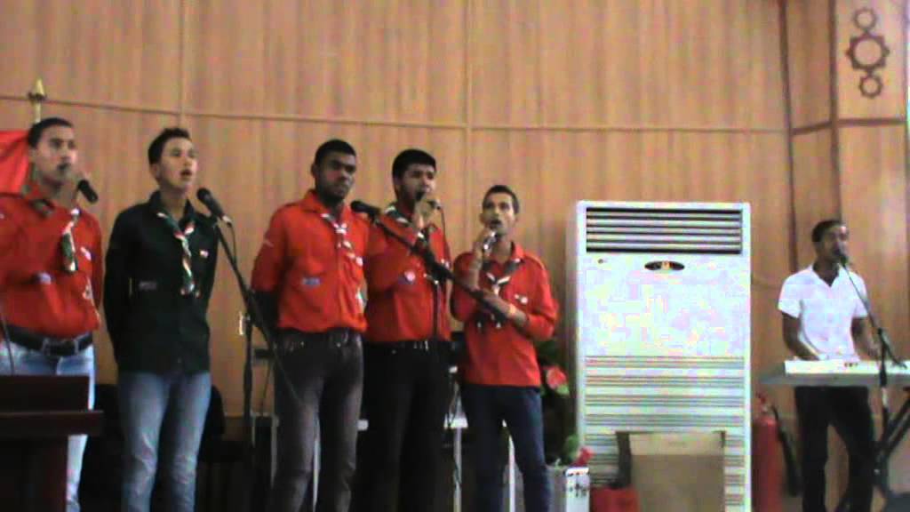 انشودة اقسم الشهيد - فرقة فوج النخيل الكشفي