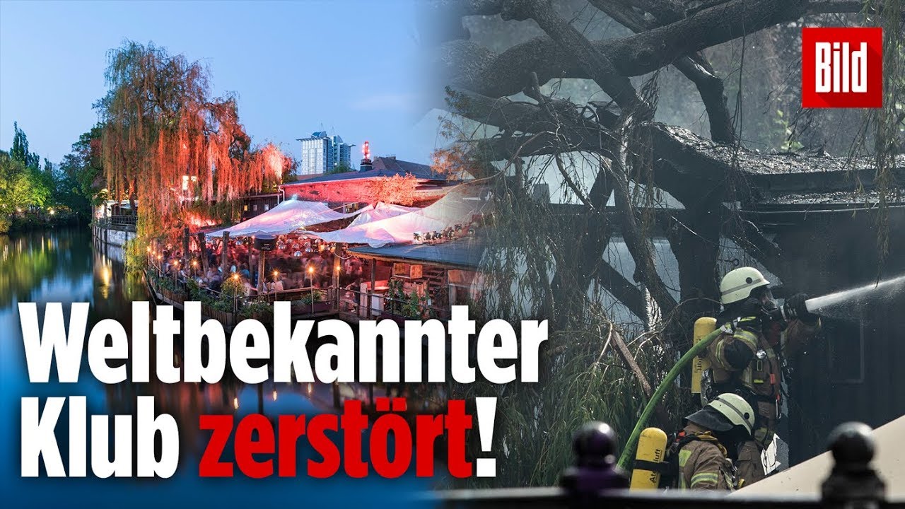 „Club der Visionäre“ in Berlin fast vollständig ausgebrannt