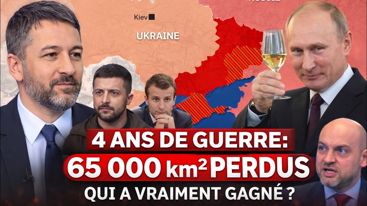 Xavier MOREAU : 4 ans de guerre en Ukraine : Qui a vraiment perdu — l’Occident ou la Russie ?