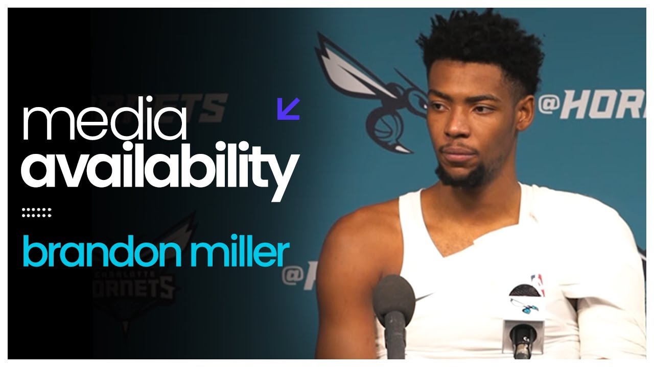 Hornets vs Pistons: Brandon Miller Postgame Media Availability | 2/9/2026