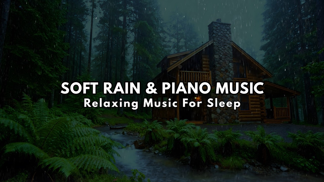 Relaxing Sleep Music with Rain Sounds – Peaceful Piano for Deep Sleep Tonight