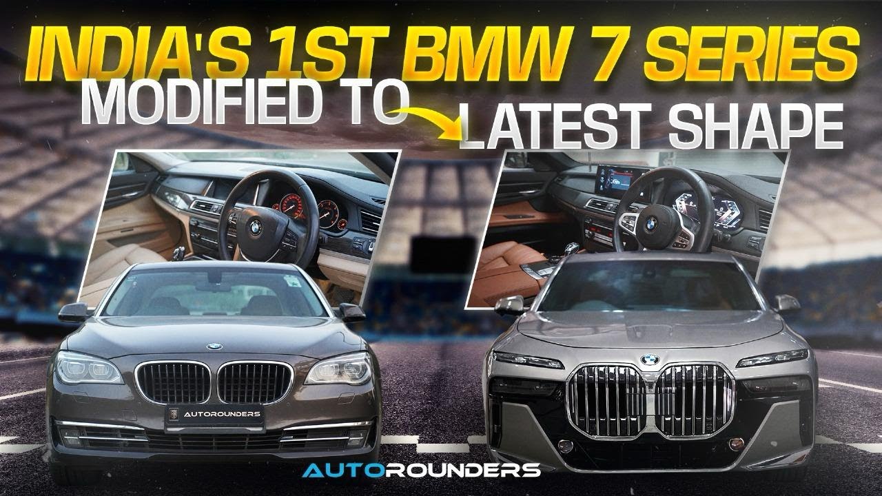 India's best modified BMW 7 series | F01 to G70 | Autorounders