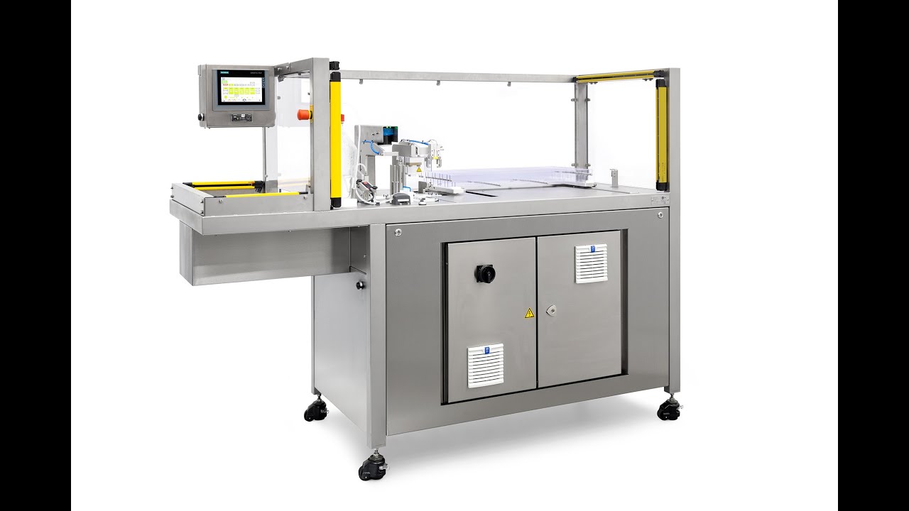 Intraocular lens packing machine
