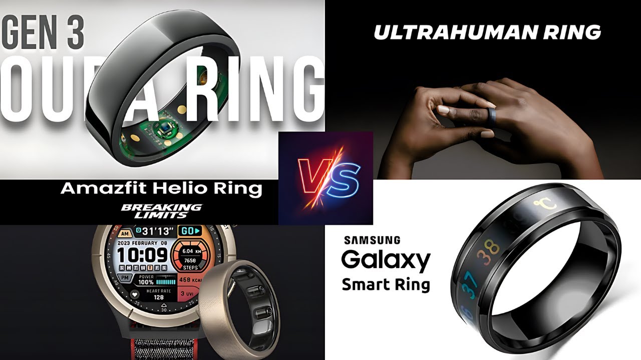 Ultimate Smart Ring Review: Galaxy Ring vs Oura  vs Ultrahuman vs Amazfit |