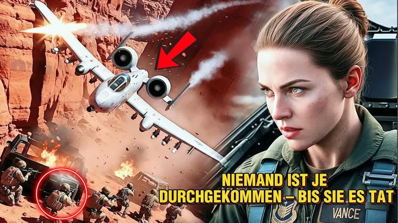 Die SEALs sagten, es sei unmöglich – dann flog eine A 10 Majorin tiefer als je zuvor