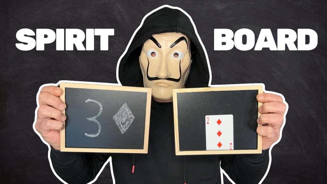 How to Perform the SPIRIT BOARD Trick – Step-by-Step Reveal!