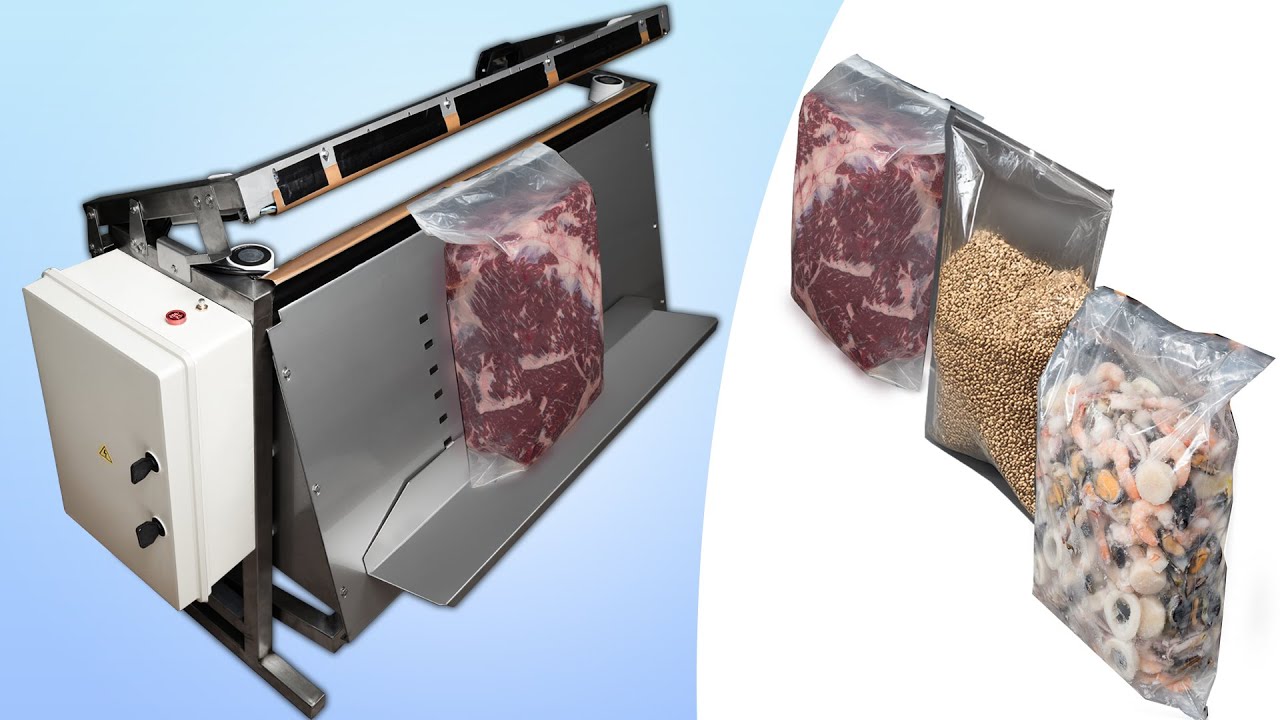 SOLDADORA DE BOLSAS EN ACERO INOXIDABLE