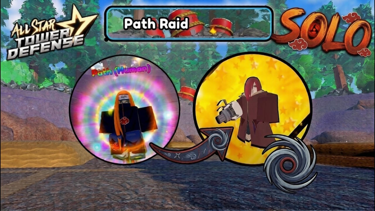 Path Raid Solo Gameplay | All Star Tower Defense Roblox