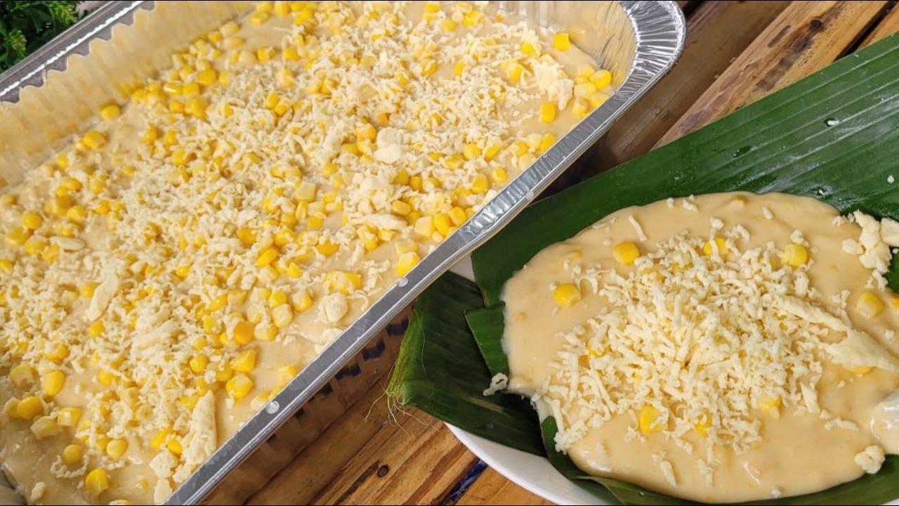 Maja Blanca Recipe | Creamy Coconut Corn Pudding (Filipino Dessert)