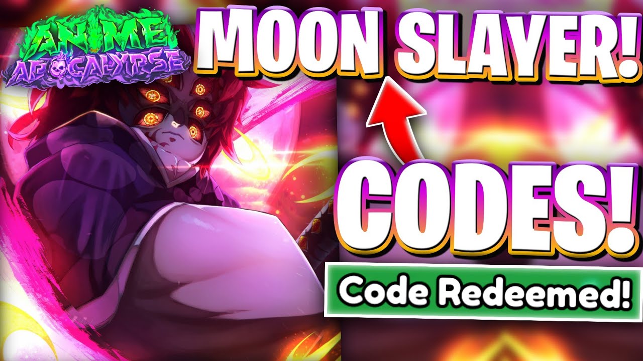 🌛[MOON SLAYER] ПОСЛЕДНИЕ КОДЫ ОБНОВЛЕНИЯ MOON SLAYER ДЛЯ ANIME APOCALYPSE! КОДЫ ROBLOX ANIME APOC...